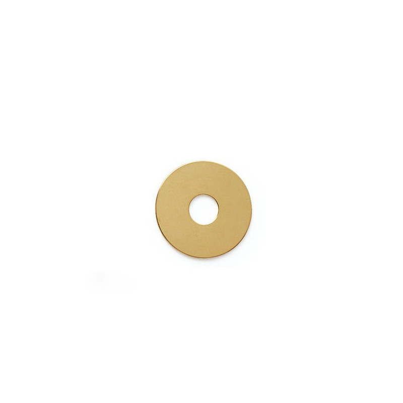Pandantiv donut placat cu aur